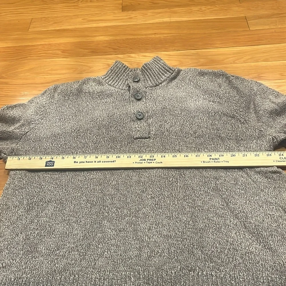 Merona men’s quarter button pull over sweater size XXlarge.